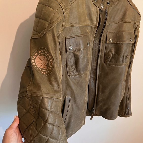 Indian Motorcycle Benjamin Leather 